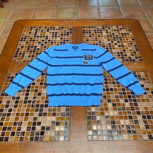 Ralph Lauren Classic Sweater crewneck Letter Sweater - Picture 2 of 11